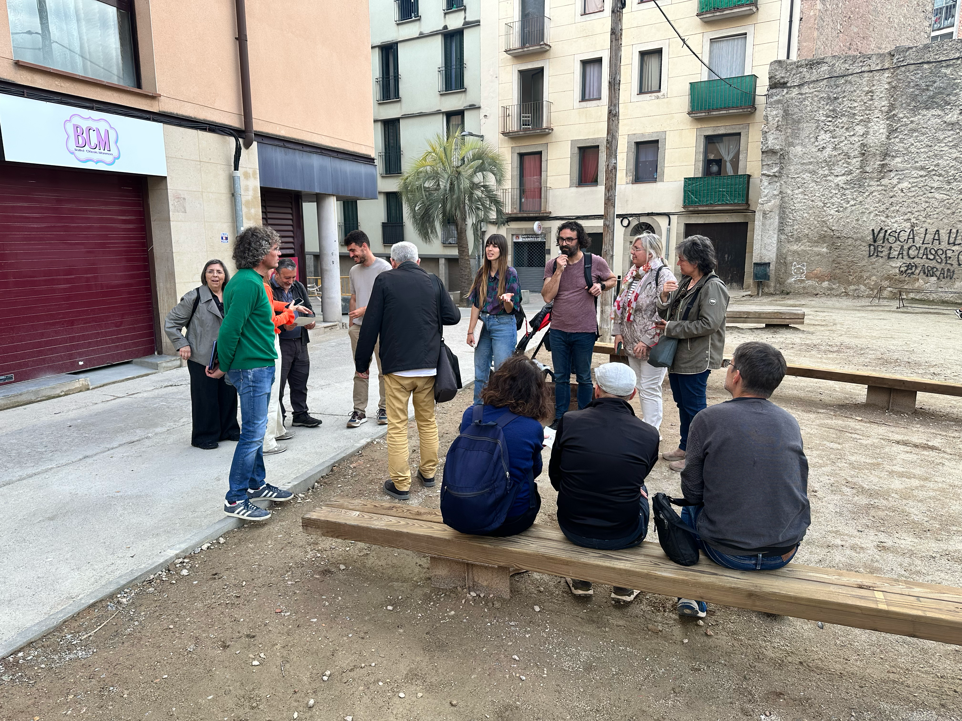 Conversación sobre las transformaciones urbanas de Manresa